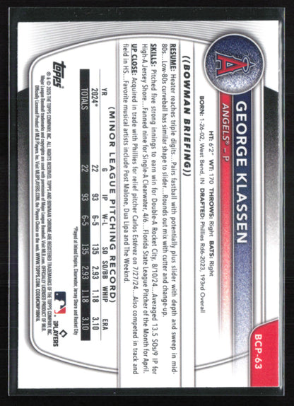 George Klassen 1st Bowman