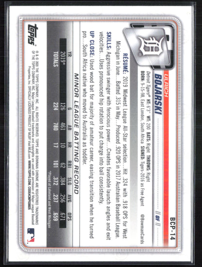 Ulrich Bojarski 1st Bowman mojo