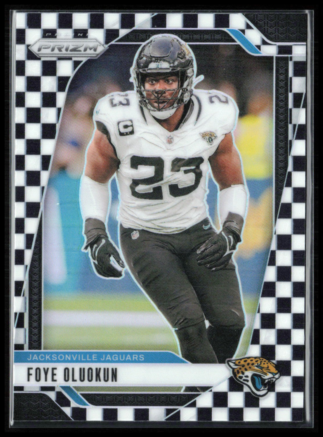 Foye Oluokun B&W Checkerboard