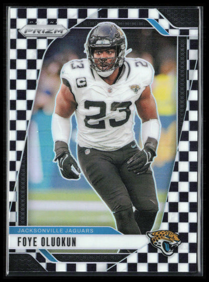 Foye Oluokun B&W Checkerboard