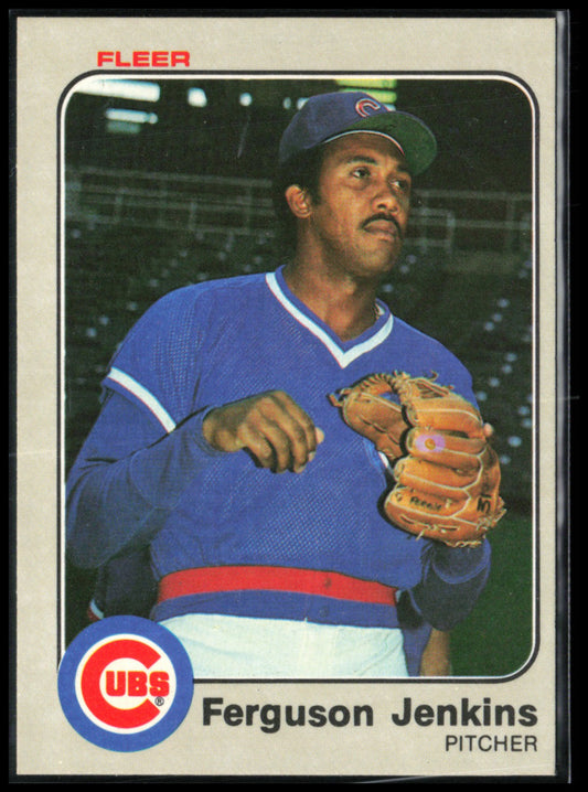 Ferguson Jenkins 1983 Fleer