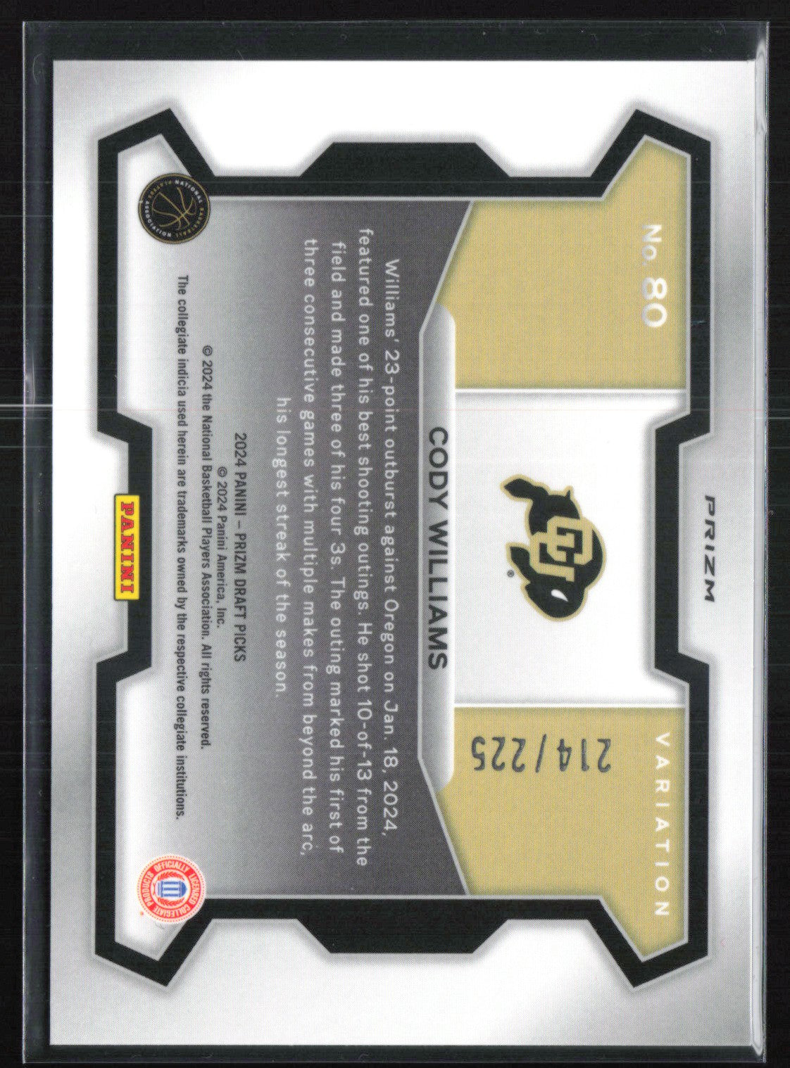 Cody Williams RC Red Raywave /225