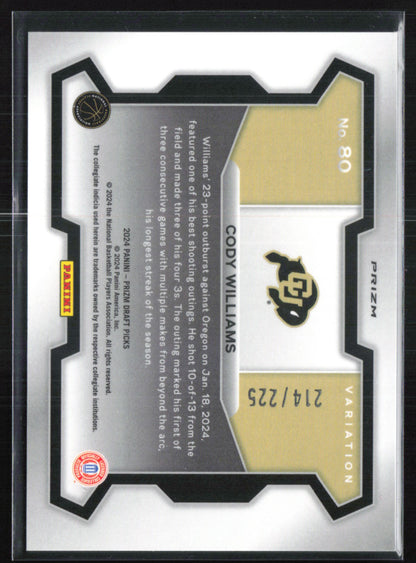 Cody Williams RC Red Raywave /225