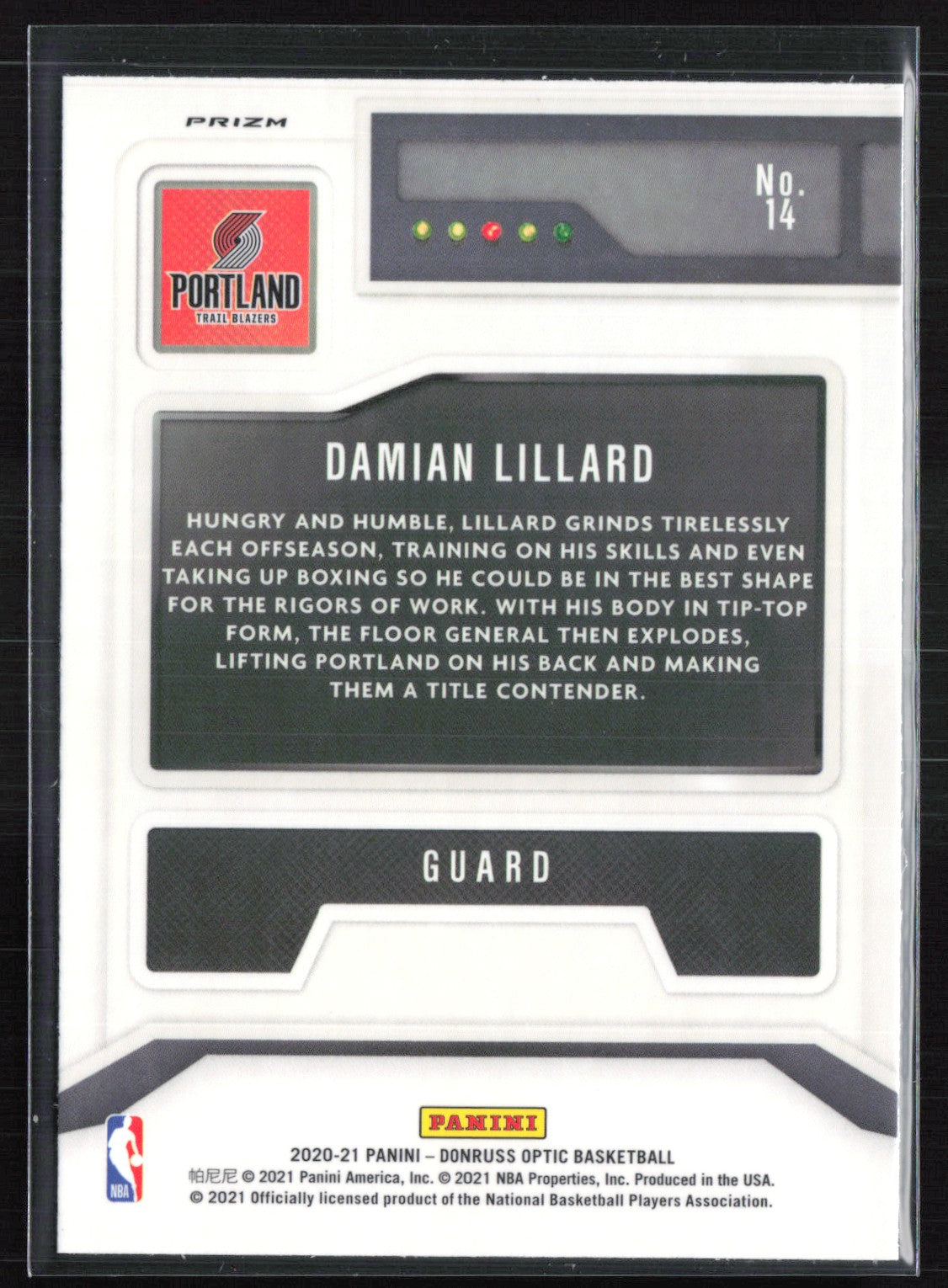 Damian Lillard Purple Holo