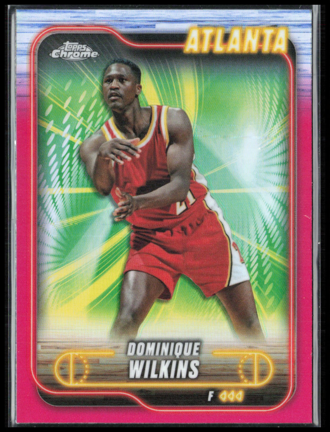 Dominique Wilkins Pink Refractor