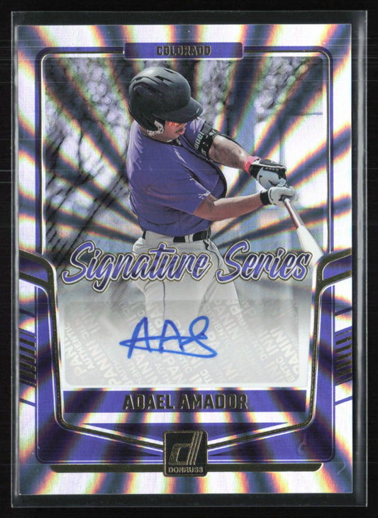 Adael Amador Signature Series Auto Laser