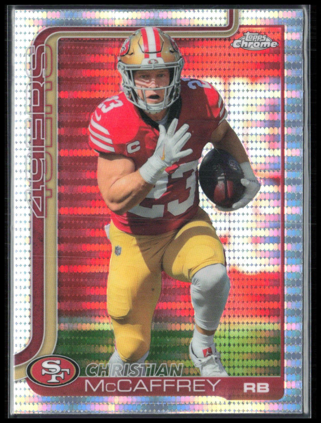 Christian McCaffrey Pulsar Refractor