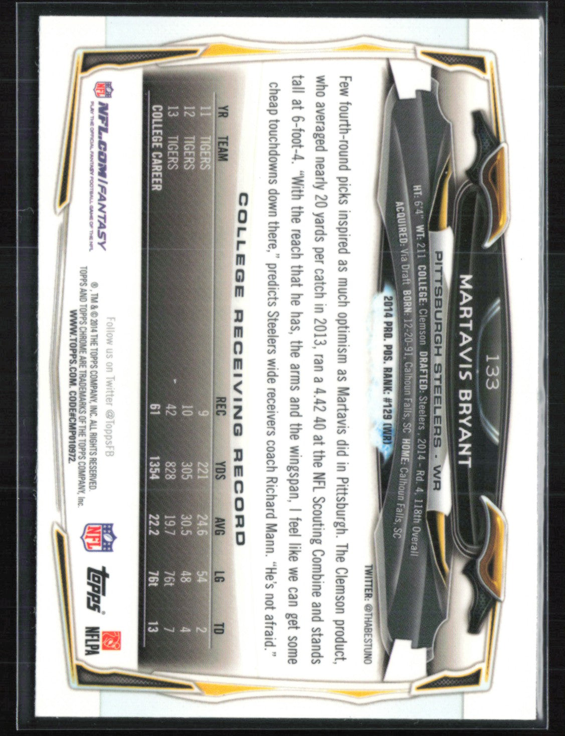 Martavis Bryant RC