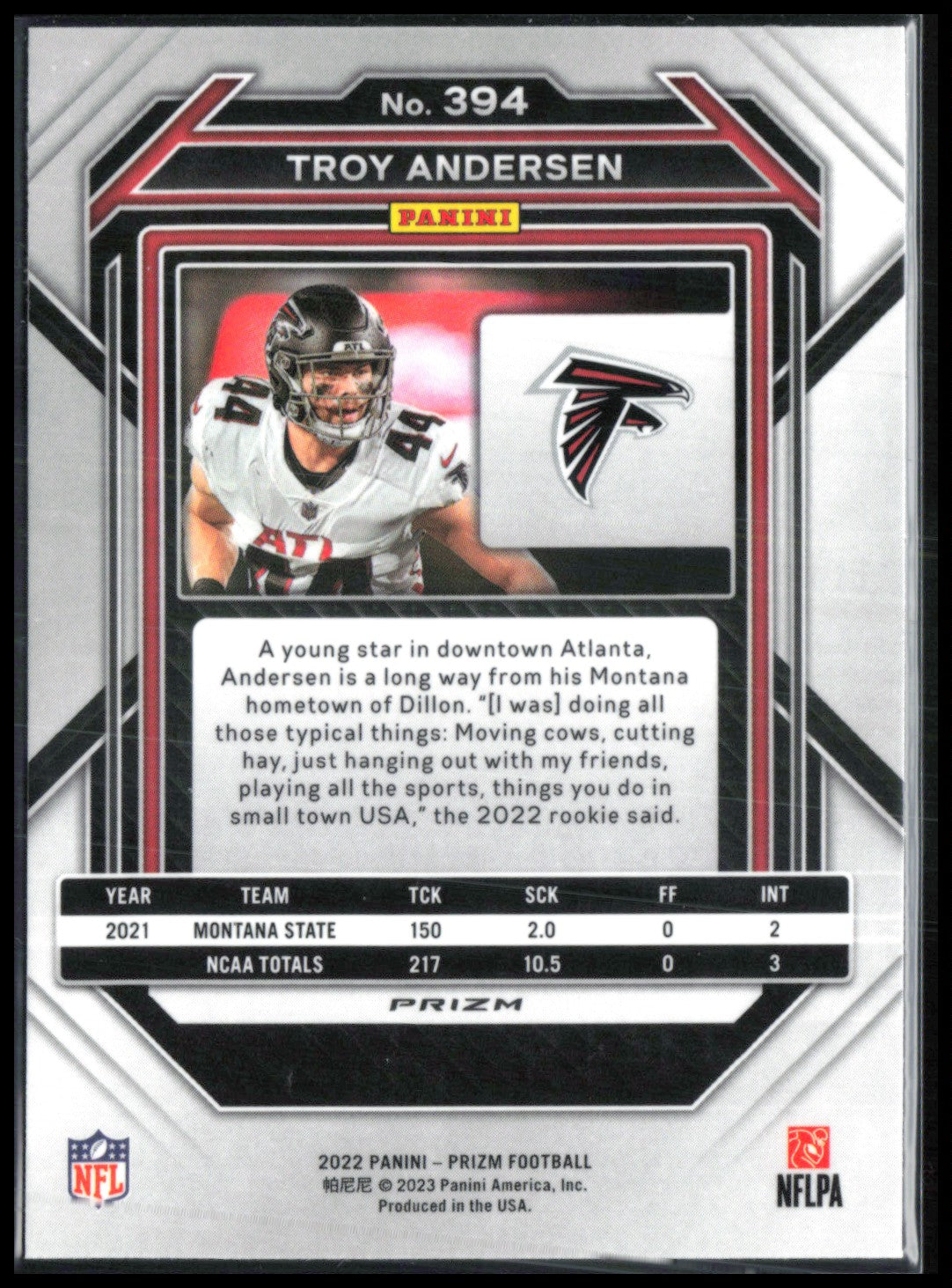 Troy Andersen RC Green