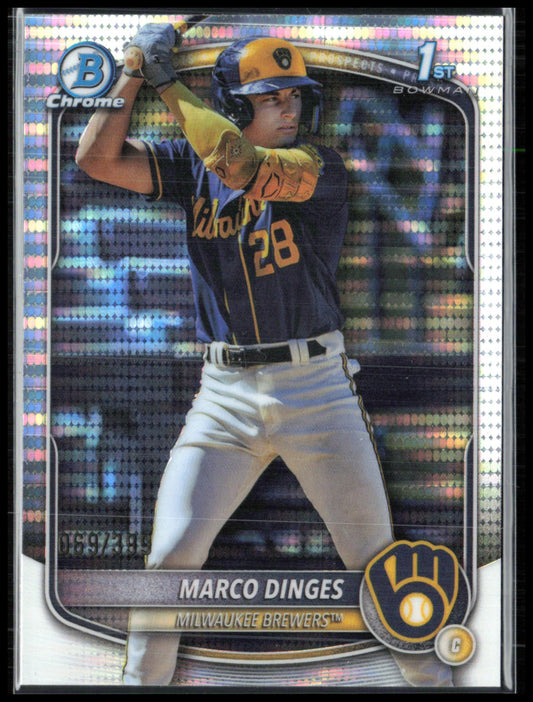 Marco Dinges 1st Bowman Pulsar /399