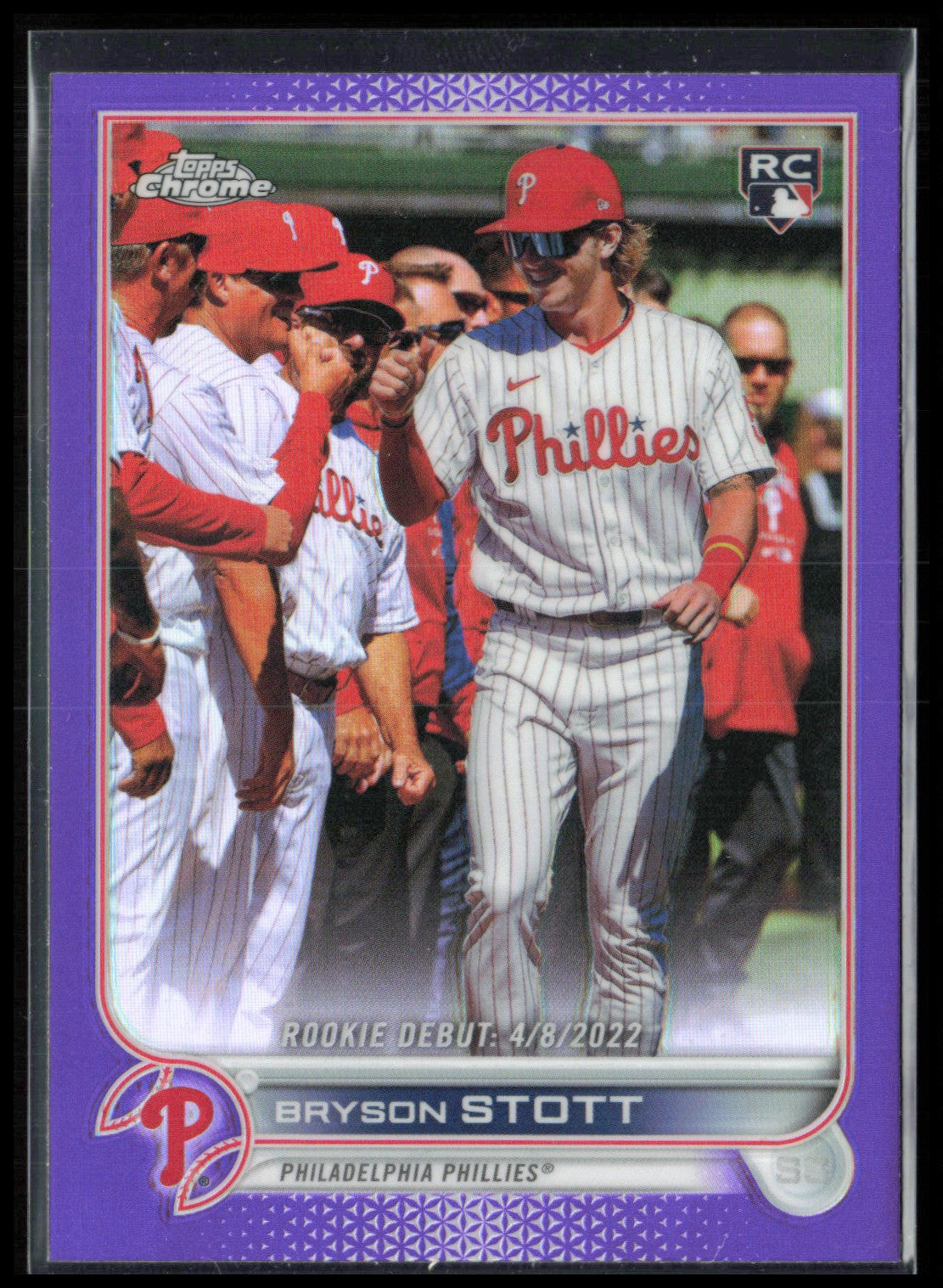 Bryson Stott RC Purple