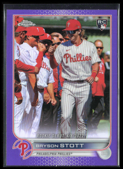 Bryson Stott RC Purple