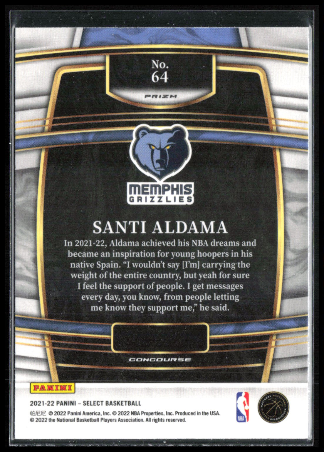 Santi Aldama RC Silver