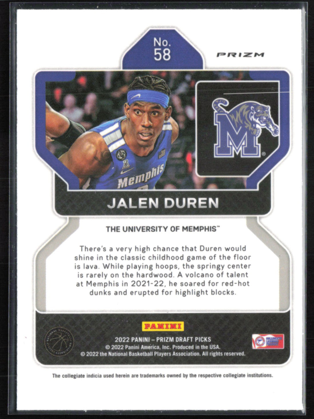 Jalen Duren RC Purple Wave