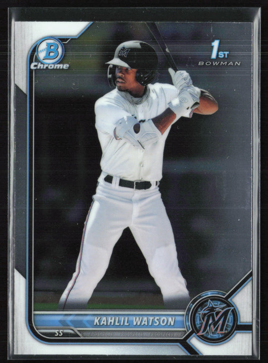 Kahlil Watson 1st Bowman