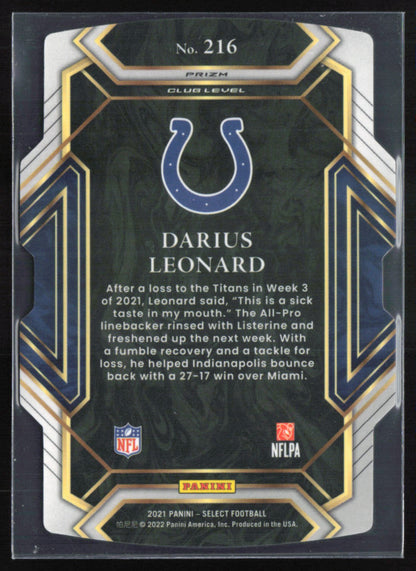 Darius Leonard Red Blue