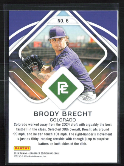 Brody Brecht Prospect