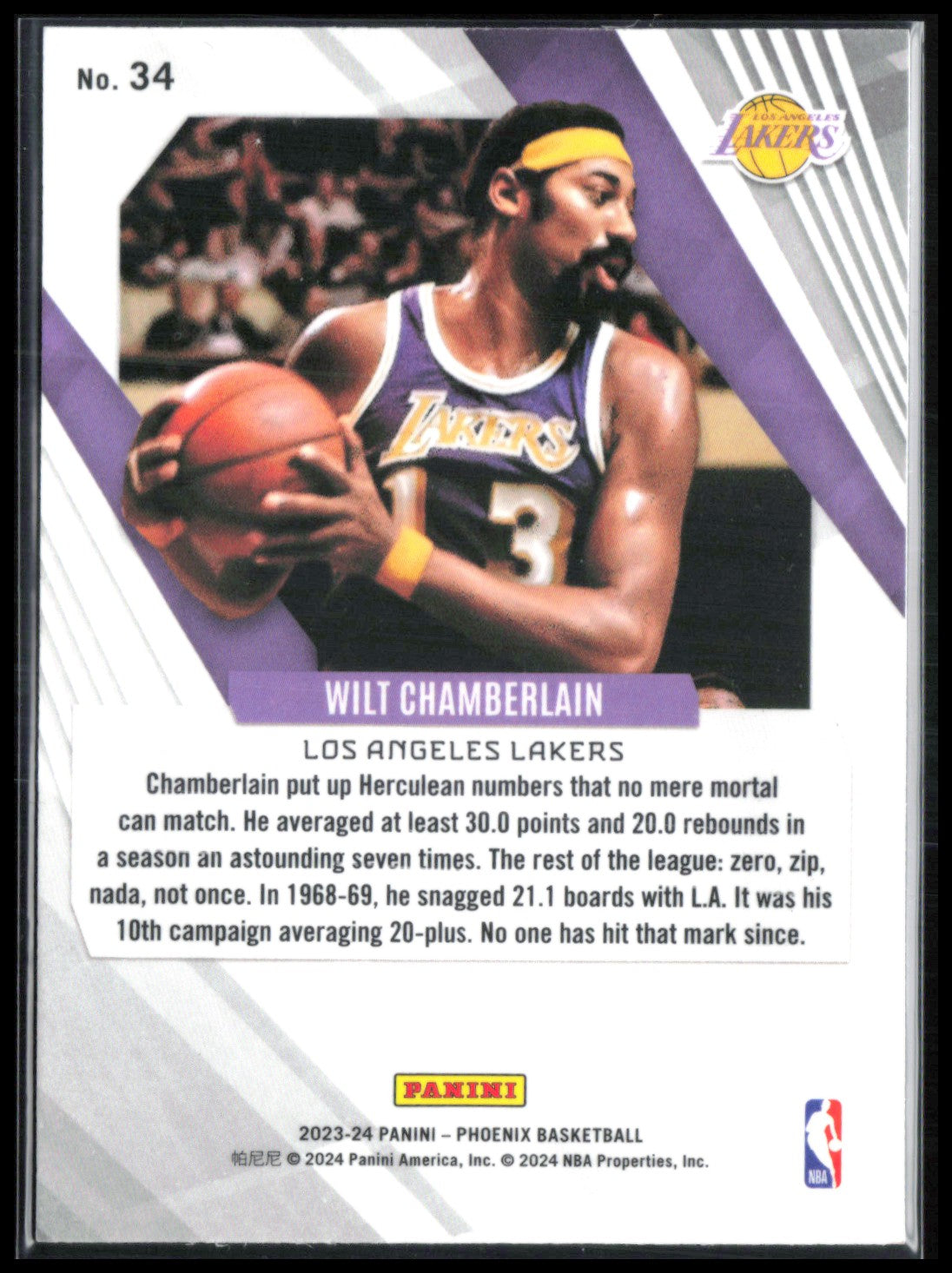 Wilt Chamberlain Blue Ice