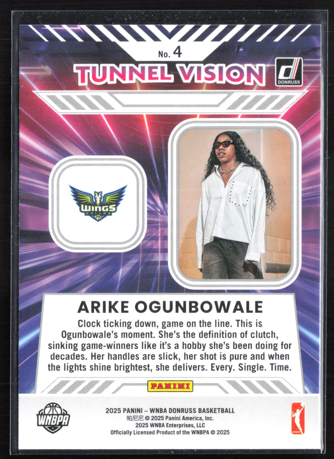 Arike Ogunbowale Tunnel Vision