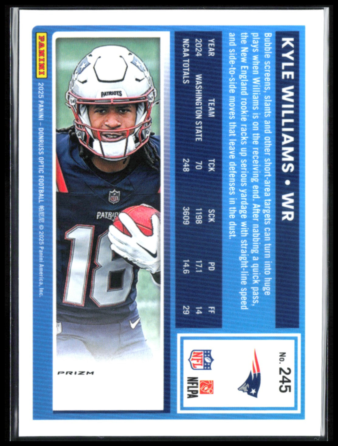 Kyle Williams RC Blue
