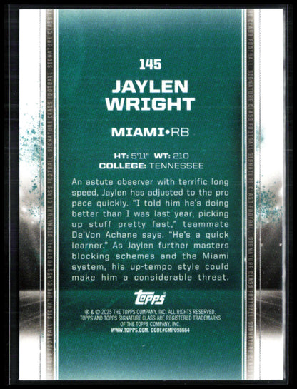 Jaylen Wright RC
