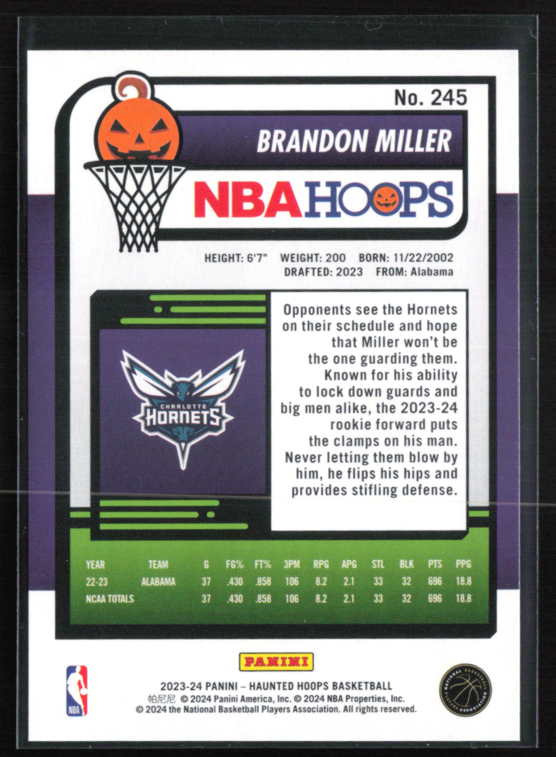 Brandon Miller RC