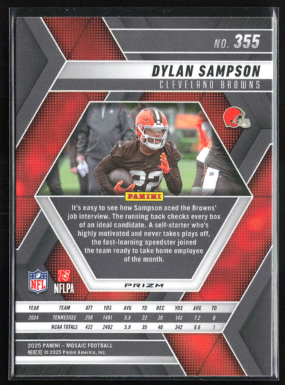 Dylan Sampson RC Mosaic Prizm