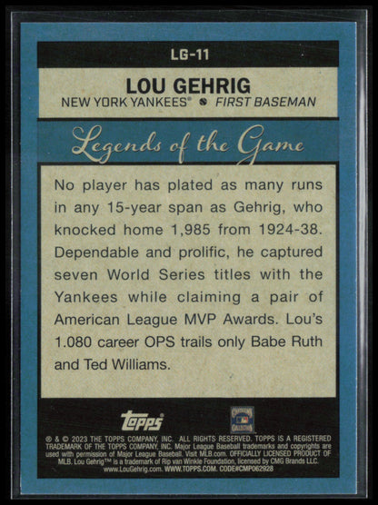Lou Gehrig