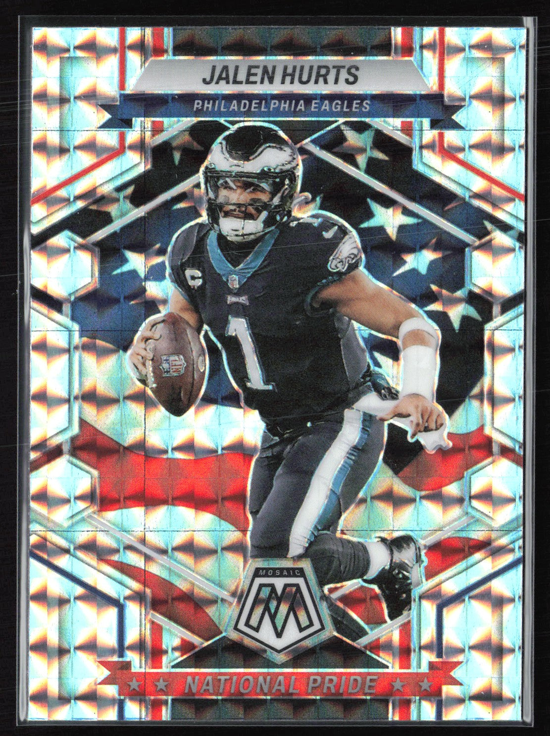 Jalen Hurts Mosaic Prizm National Pride