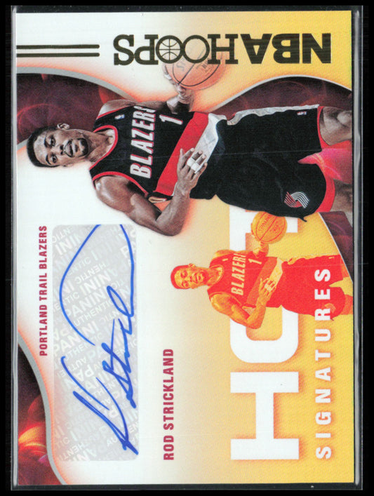Rod Strickland Auto Hot Signatures