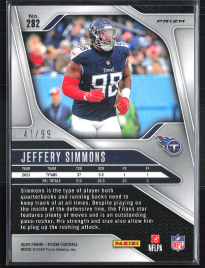 Jeffery Simmons Blue Ice /99