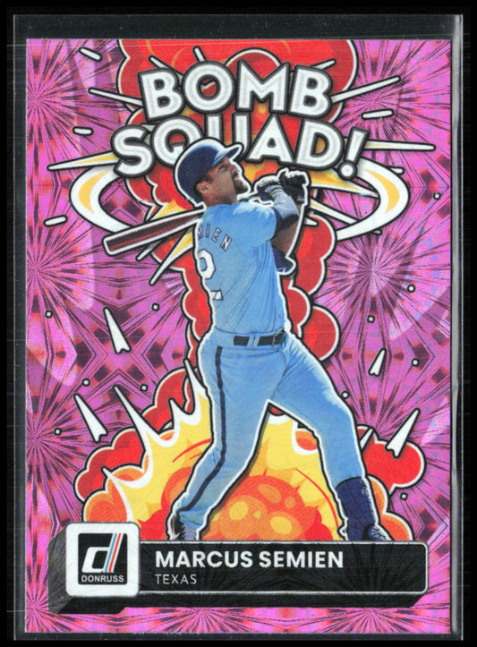 Marcus Semien Pink Fireworks