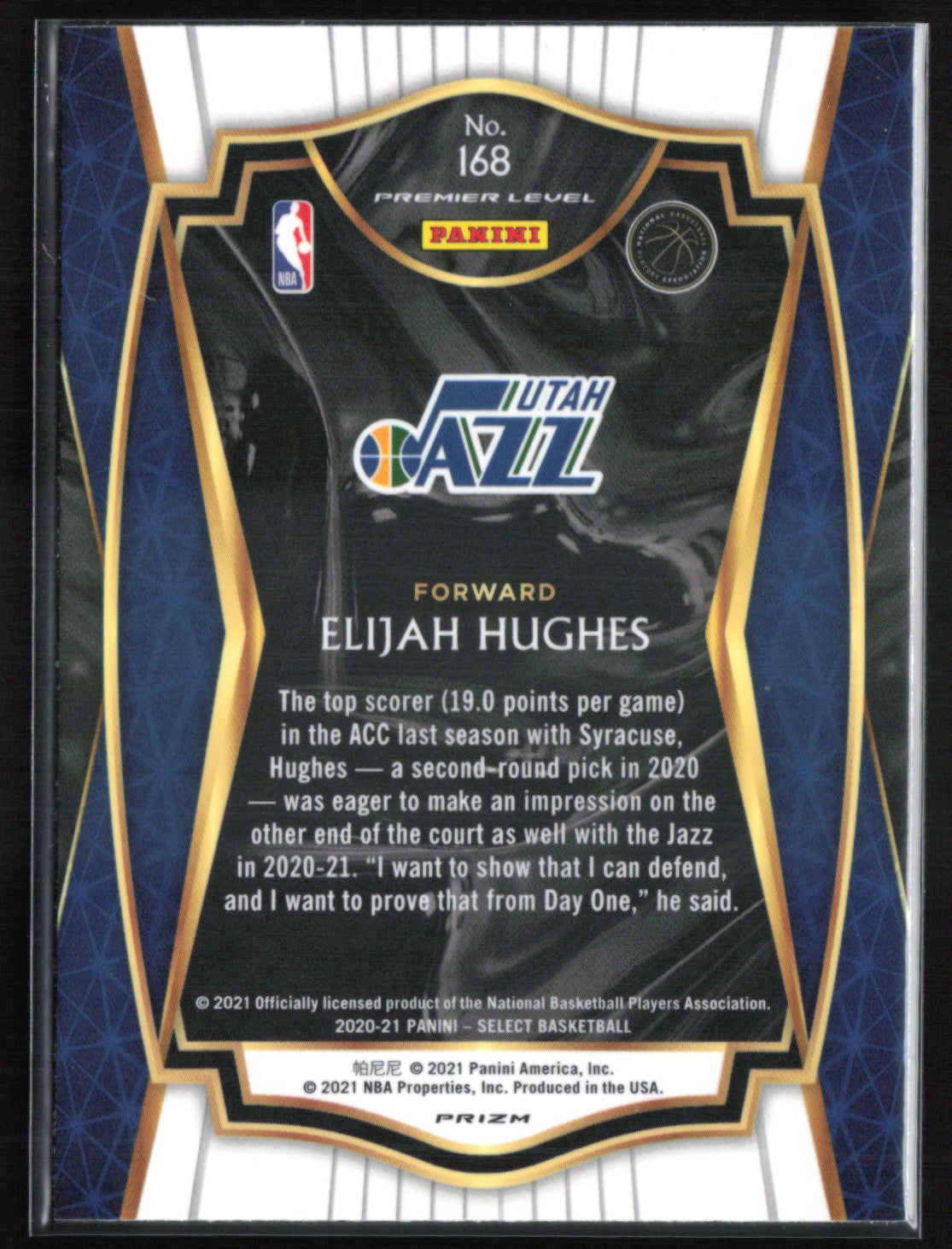 Elijah Hughes RC Fast Break