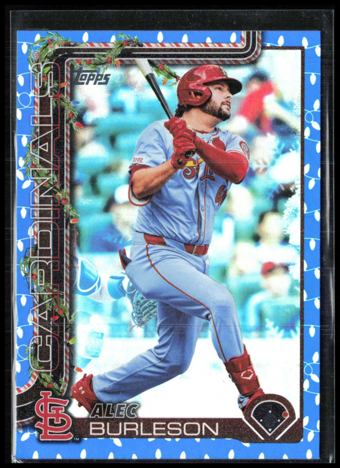 Alec Burleson Blue Holiday