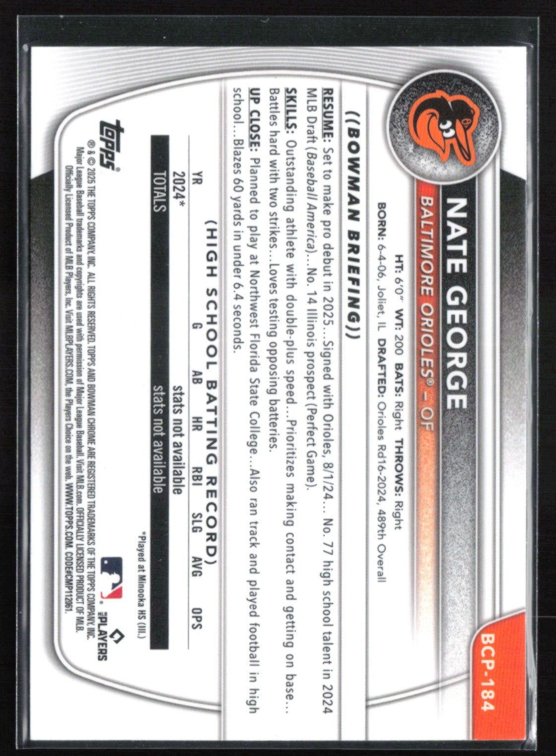 Nate George 1st Bowman