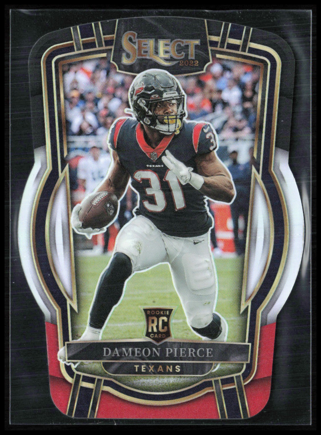Dameon Pierce RC Black Red Die-Cut