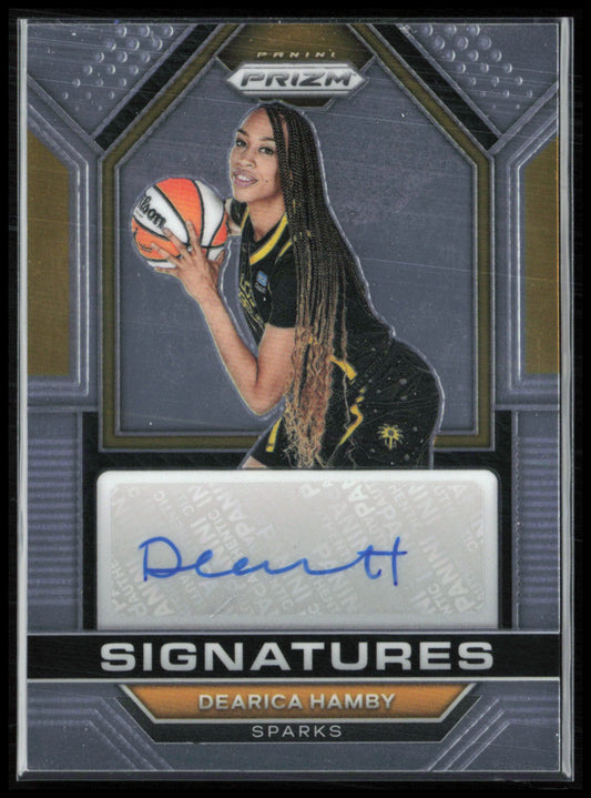 Dearica Hamby Auto 2023 WNBPA Signatures