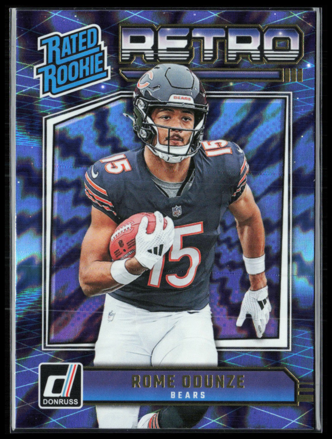 Rome Odunze RC Rated Rookies Retro
