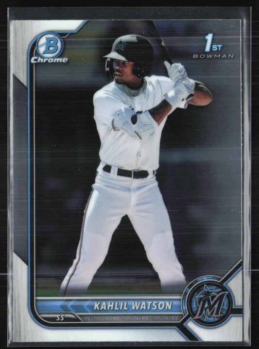 Kahlil Watson 1st Bowman