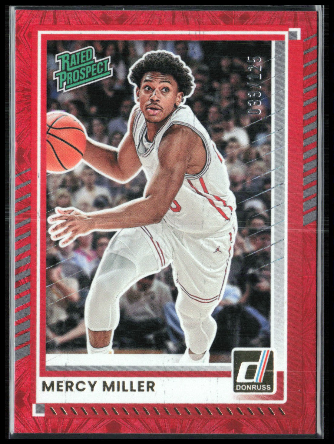 Mercy Miller Rated Prospect Red /125