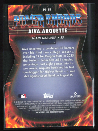Aiva Arquette Power Chords Die-Cut