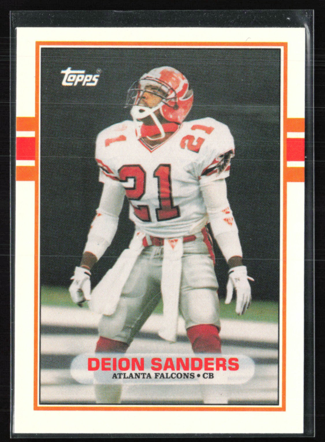 Deion Sanders 1989 Topps Traded