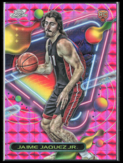Jaime Jaquez Jr. RC Pink Geometric