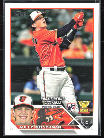 Adley Rutschman RC Rookie Debut