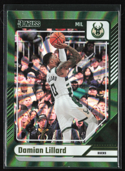 Damian Lillard Green Laser