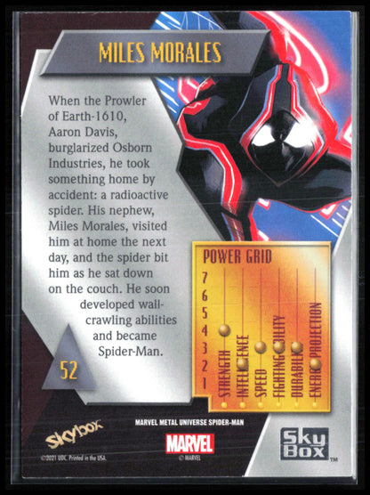 Miles Morales Marvel Metal