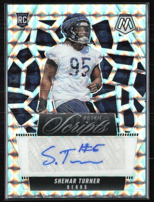 Shemar Turner RC Auto Rookie Scripts
