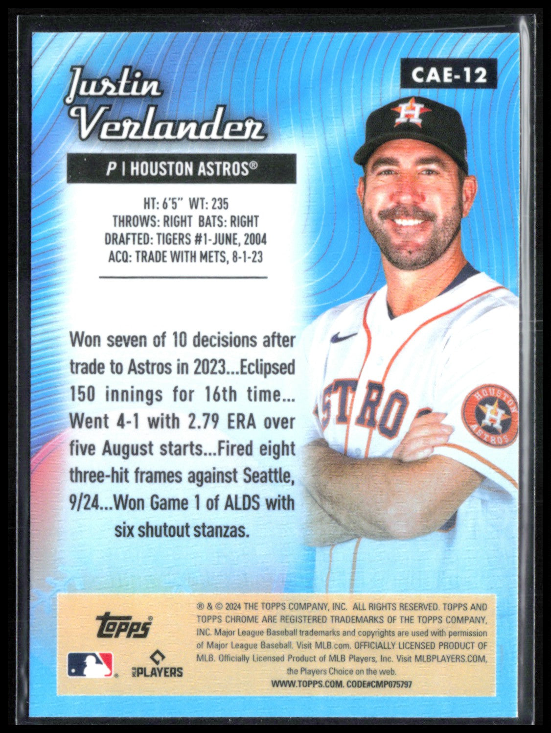 Justin Verlander All-Etch