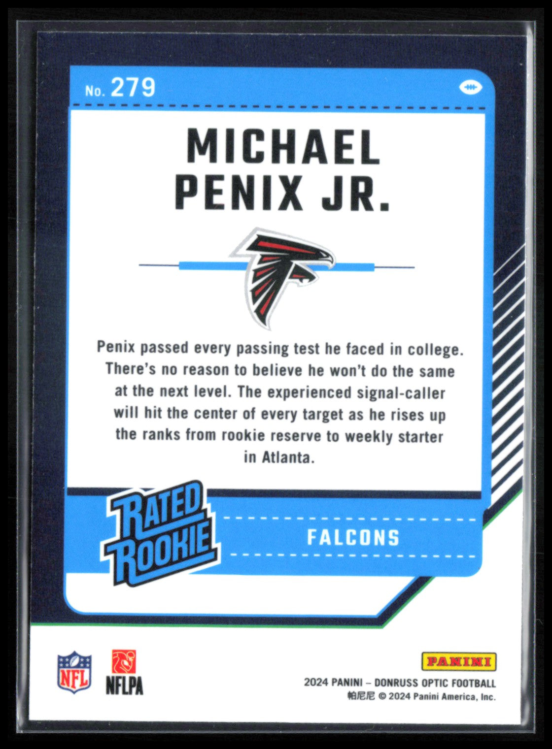 Michael Penix Jr. RC Rated Rookie