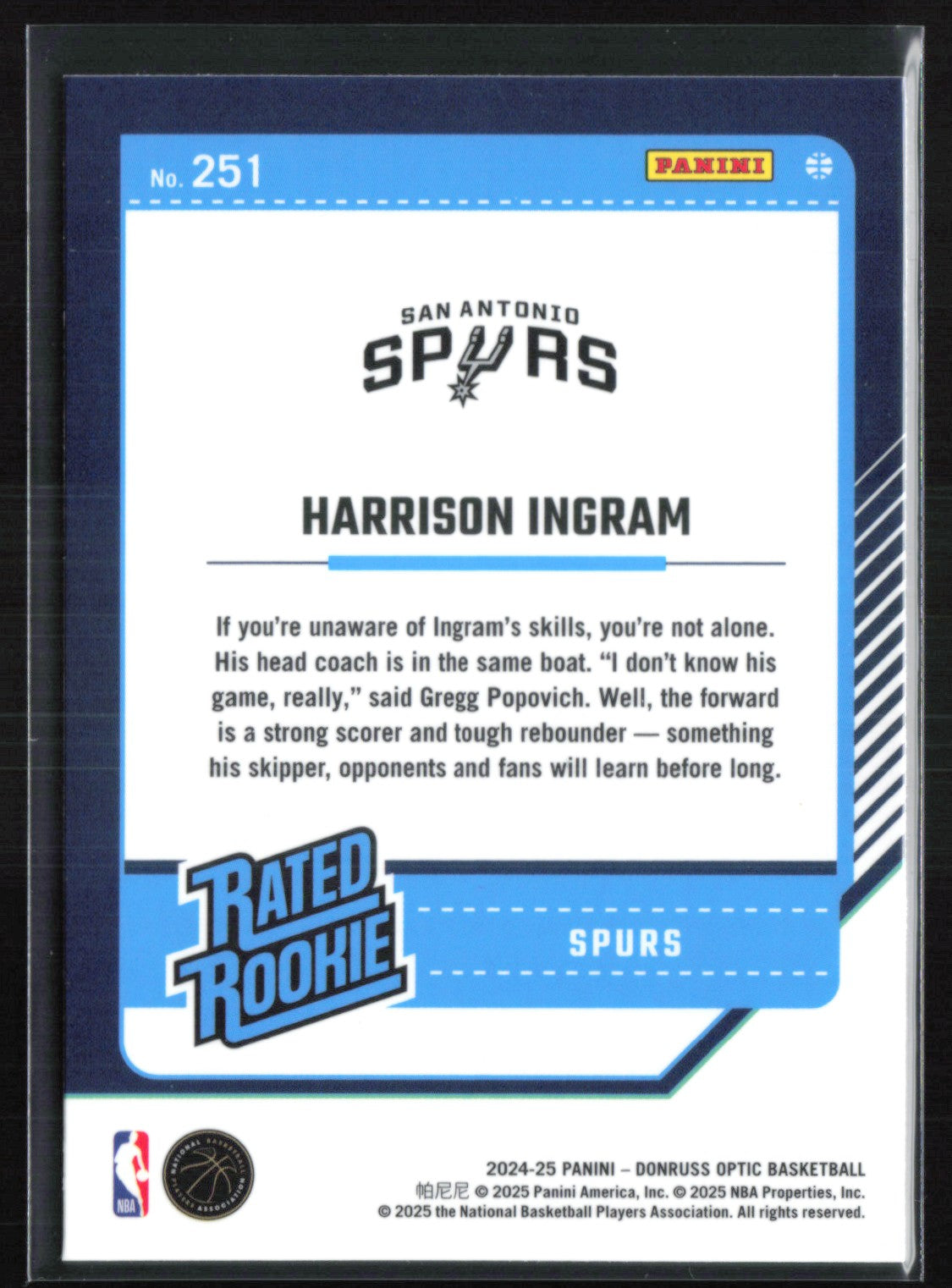 Harrison Ingram RC